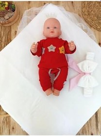 Resim Pembe Bebek Kundağı Bebek Dış Kundak Battaniyesi Hastane Çıkışı Yenidoğan Hediyelik Anakucağı 