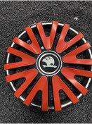 Resim Skoda 15 Inc Kırmızı Renkli Jant Kapağı Kırılmaz 5911k9skoda 