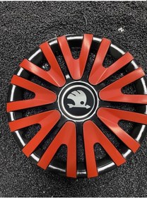 Resim Skoda 15 Inc Kırmızı Renkli Jant Kapağı Kırılmaz 5911k9skoda 