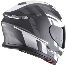 Resim Scorpion Apex Exo-gt Sp Carbon Matrix Air Tornado Kapalı Motosiklet Kaskı Mat Siyah Gümüş 