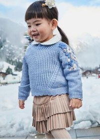 Resim Mayoral Kız Bebek Etek 02902 Kahverengi 