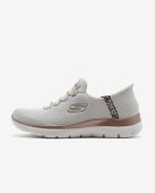 Resim Skechers Summıts - Leopard Chıc Kadın Bej Spor Ayakkabı 150275 Ntmt Bej 