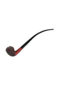 Resim Mastro Geppetto Rusticato 9mm. Filtreli Akrilik Saplı Pipo 431351 