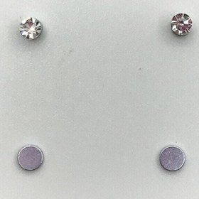 Resim KÜPPELİ ACCESSORİES Mıknatıslı Tek Taş Küpe 