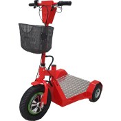 Resim TEVI - Elektrikli Scooter S48/FSB - Kırmızı 