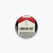 Resim rebelberi Lana Del Rey Paket Y2K Stil Grunge Rozet 