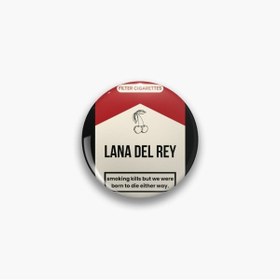 Resim rebelberi Lana Del Rey Paket Y2K Stil Grunge Rozet 