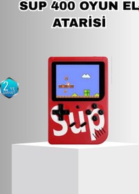Resim SUP Game Box El Konsolu - 500 Oyunlu, TV Bağlantılı, 5 Saat Oyun Süresi 