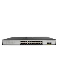 Resim Yönetilemeyen Poe Switch\n24 X 10/100/1000mbps Ieee802.3af/at Poe Port Port Başına 30.8 Watt 