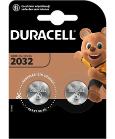 Resim Duracell Duracell Düğme Pil 2032 2'Li 