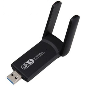 Resim Ac-1200 Mbps Wifi 5 Dual Band Usb Adaptör 