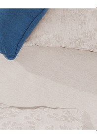 Resim Madame Coco Cluny King Size Jakarlı Nevresim Takımı - Açık Bej Çok Renkli 