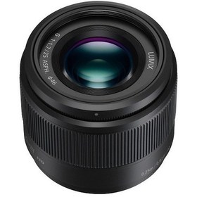 Resim Panasonic Lumix G H-H025 25 MM F/1.7 ASPH Lens (Panasonic Türkiye Garantili) Siyah 