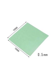 Resim Wozlo 0 5mm 100x100mm Chipset Soğutucu Termal Pad Cep Telefonu Notebook Ps4 Ps5 Yeşil 6w/m K 