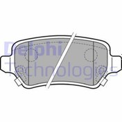 Resim Delphi Lp2188 Fren Balatası Arka Opel Astra F-G Wy754638 