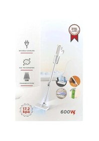 Resim Torima Tvc-01 Beyaz Elektrikli Dikey Süpürge 600w Vakum Süpürge 