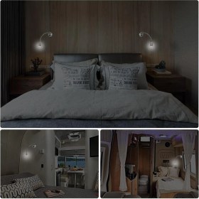 Resim Suga Karavan & Tekne 12V LED Okuma Lambası 