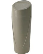 Resim Xuweiwei 1 Adet Beige Araç İçi Aksesuarı Kapaklı Araç Çöp Kutusu Taşınabilir Bardak Tutucu 