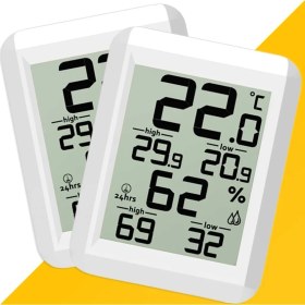 Resim Sevgift Thermmini2 Min Max Sıcaklık Nem Ölçer | 2 'li Paket 