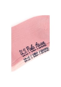 Resim U.s. Polo Assn. Kız Çocuk Açık Pembe Çorap Dizaltı 50318077-vr078 Acık Pembe 