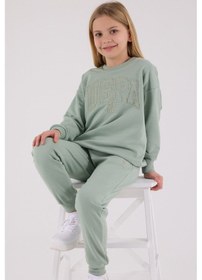 Resim U.S. Polo Assn. U.s. Polo Assn Kız Çocuk Yeşil Eşofman Takımı Us2305-c-v2 Yeşil 