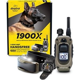 Resim Dogtra 1900X Eller Serbest E-Collar Köpek Eğitimi - 34 Mil 20+ KG Köpekler 