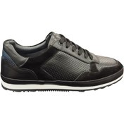 Resim Slope 936103m İç Dış Hakiki Dana Derisi Ortopedik Erkek Günlük Casual Sneaker Ayakkabı Siyah 