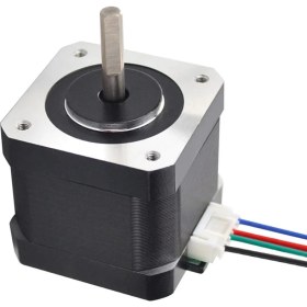 Resim Alkatronik NEMA17 Step Motor 1.5A 4ncm 3D Yazıcı Printer Cnc Robotik 1.8 Derece Step Adım Açı 4 Tel 2 Faz D Tip 