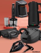 Resim GoldMaster Multiblack 32 Parça Avantajlı Elektronik Evlilik Paketi Elektrikli Mutfak Çeyiz Seti 