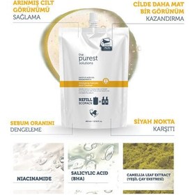 Resim The Purest Solutions Exfoliating Salicylic Acid Cleanser 0,5% Salicylic Acid, 1%Niacinamide 400 ml - Refill 