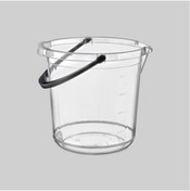 Resim Polytime Temizlik Kovası 10lt Şeffaf 