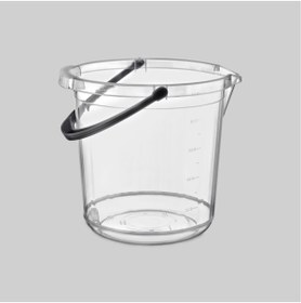 Resim Polytime Temizlik Kovası 10lt Şeffaf 
