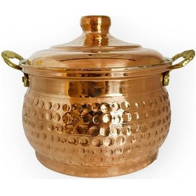 Resim Bakır Mini Güveç Tencere No: 2 