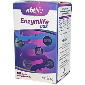 Resim Nbtlife Enzymlfe Dgs Takviye Edici Gıda 60 Kapsül 