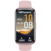 Resim HiFuture Evo2 Bluetooth 5.2 1.47” Akıllı Bileklik Su Geçirmez Nabız Takibi Spor Modu Pembe 