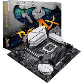 Resim COLORFUL BATTLE-AX B760M-PLUS WIFI V20 Intel B760 DDR5 4800MHz mATX Gaming (Oyuncu) Anakart 