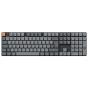 Resim K5 Max %100 RGB Türkçe Red Switch Kablosuz Karbon Siyah Mekanik Klavye Keychron