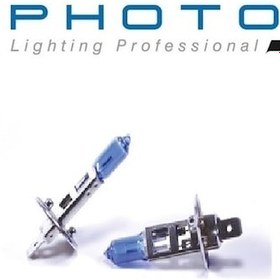 Resim H1 Xenvısıon Beyaz Işık Halojen Oto Ampul Photon Ph5501Dv 