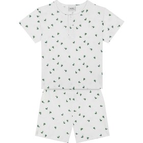 Resim Antebies Organik Beyaz Minik Ördek Erkek Çocuk Pijama Takım 