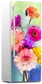 Resim Buzdolabı Kapağı Kaplama Sticker 0101 