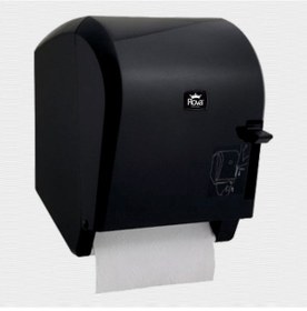 Resim Rova Levercut 21 Cm Kağıt Havlu Makinesi Siyah 