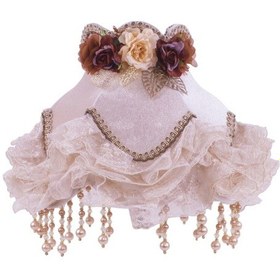 Resim Dekovien Kadife Kaplı Vizon Abajur Vintage Model abs00145 Diğer 