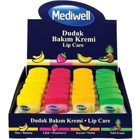 Resim Mediwell Dudak Bakım Kremi Karma Set 24'lü 
