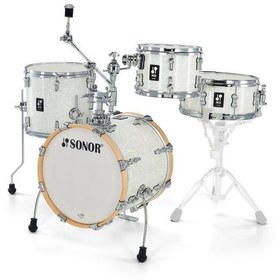 Resim Sonor AQ2 Safari Akustik Davul Seti (White Pearl) 