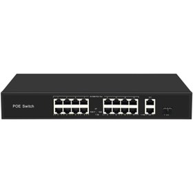 Resim 16 Port 10/100 +2 Gigabit Uplink Port +1 Sfp Poe Switch (200 W) 