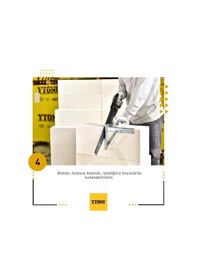 Resim Gönye Ytong Gaz Beton Gönyesi 