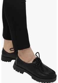 Resim Sosela 78-02-75002 Kadın Hakiki Deri Siyah Loafer-sıyah Siyah 