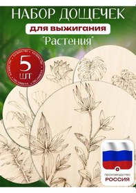 Resim Stoutwood Yaratıcılık İçin Desenli Yakma Tahtaları "bitkiler" 244054178 