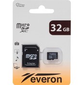 Resim Everon Micro Sd Hafıza Kartı Adaptörlü 32 gb 