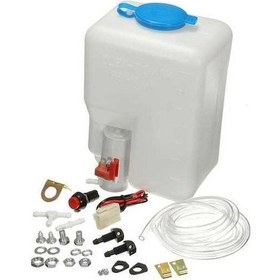 Resim Novahub 12v Cam Yıkama Pompası Seti - 1.8l, Deniz Ve Otomobil İçin, Kullanışlı Ve Dayanıklı 